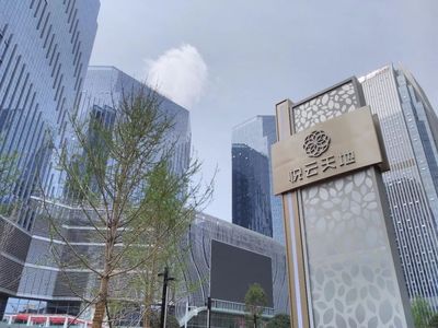 云投中心工程速報第五期 戶外停車導視系統(tǒng)安裝完成，悅云科技助力項目精細化升級
